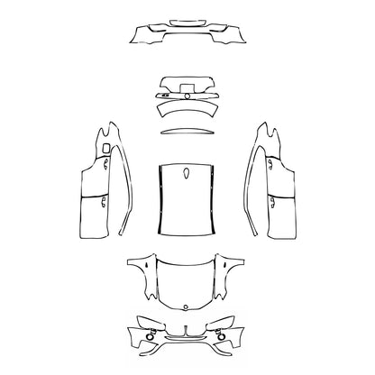 Pre-Cut PPF BMW X4 Base 2014 - PPF-Kits