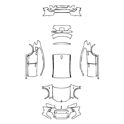 Pre-Cut PPF BMW X4 M40i 2016 - PPF-Kits