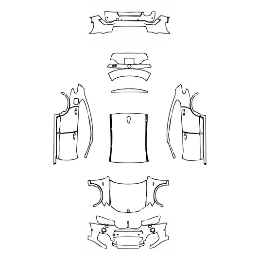 Pre-Cut PPF BMW X4 M Sport 2018 - PPF-Kits