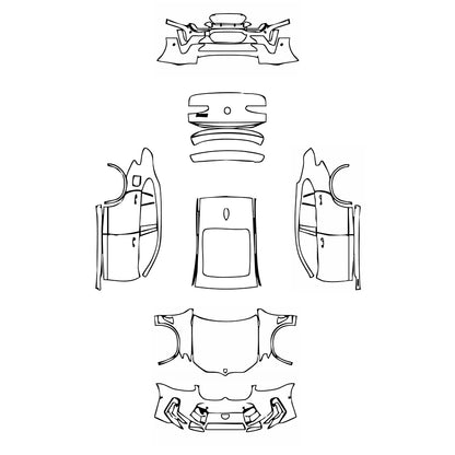 Pre-Cut PPF BMW X4 X4 M 2022 - PPF-Kits