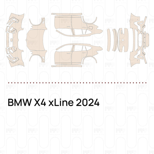 PPF prédécoupé BMW X4 xLine 2024