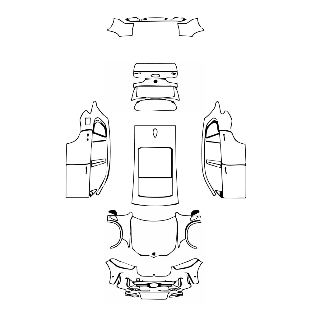 Pre-Cut PPF BMW X5 Standard Wheelbase xLine 2023 - PPF-Kits