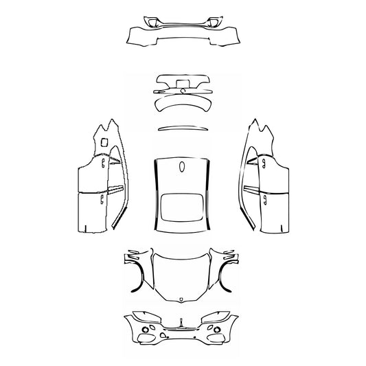 Pre-Cut PPF BMW X6 Base 2015 - PPF-Kits