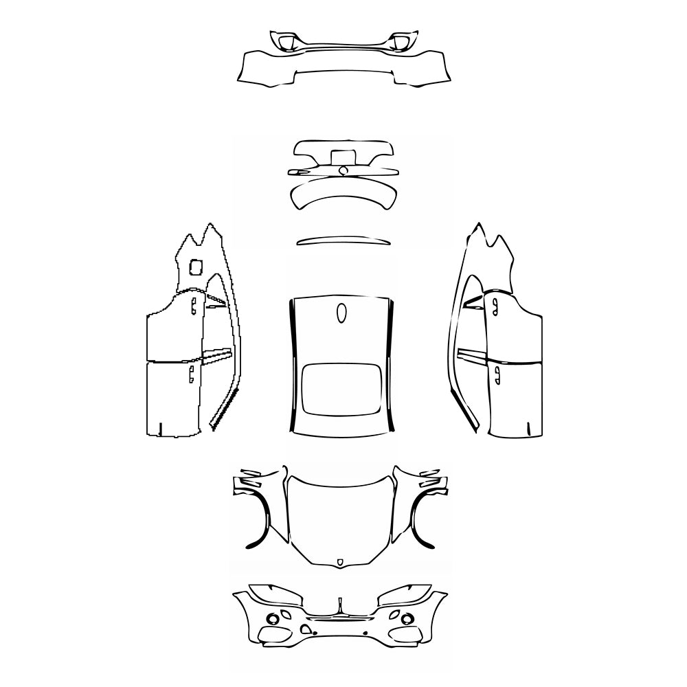 Pre-Cut PPF BMW X6 Base 2018 - PPF-Kits