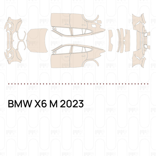 PPF prédécoupé BMW X6 M 2023