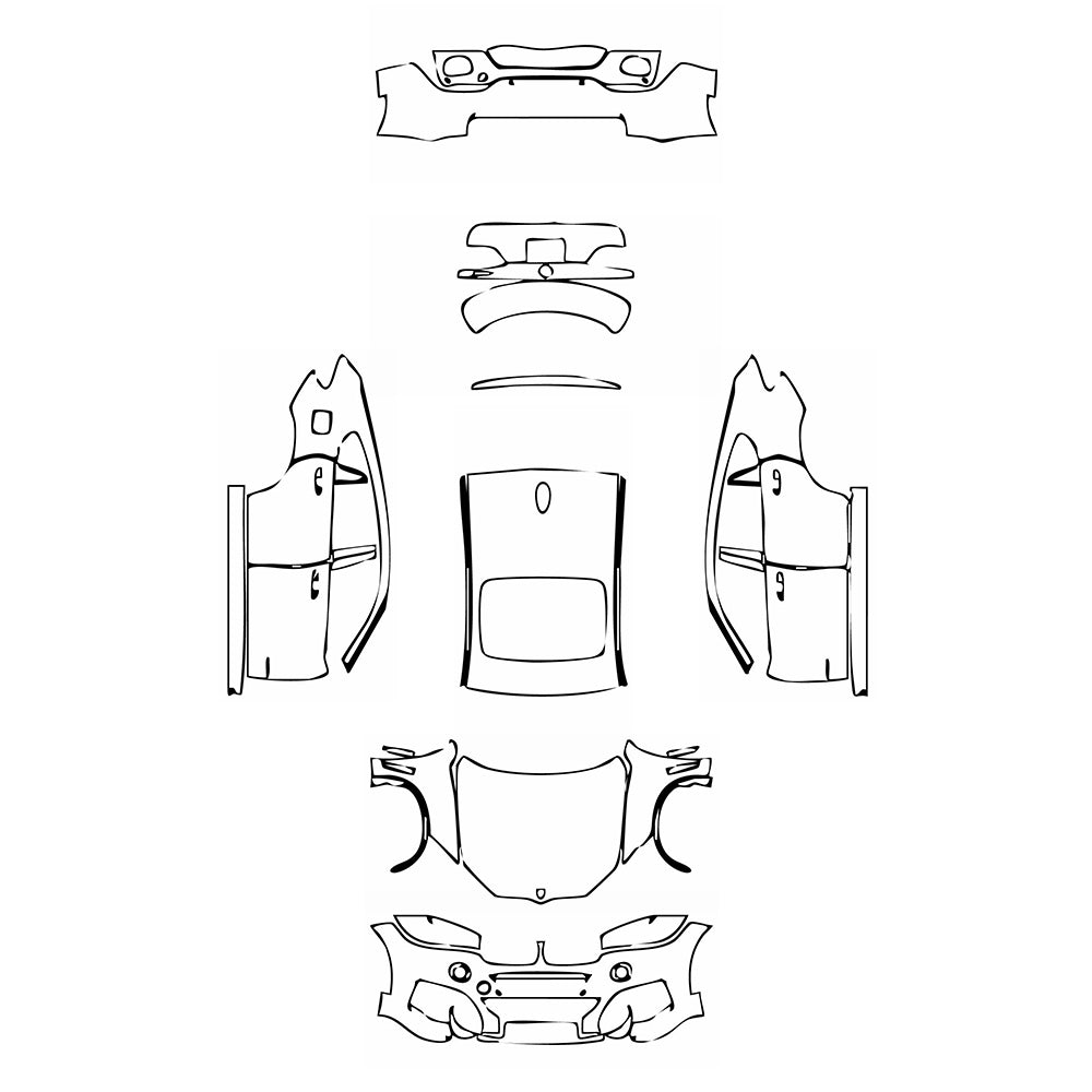 Pre-Cut PPF BMW X6 M Sport 2018 - PPF-Kits