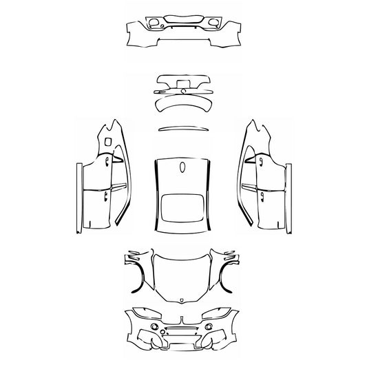 Pre-Cut PPF BMW X6 M Sport 2018 - PPF-Kits