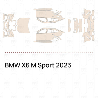 PPF prédécoupé BMW X6 M Sport 2023