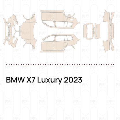 PPF prédécoupé BMW X7 Luxury 2023