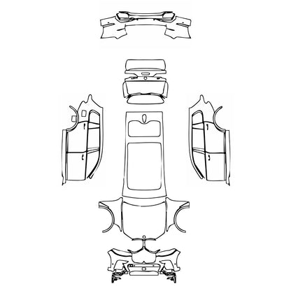 Pre-Cut PPF BMW X7 M50i 2021 - PPF-Kits