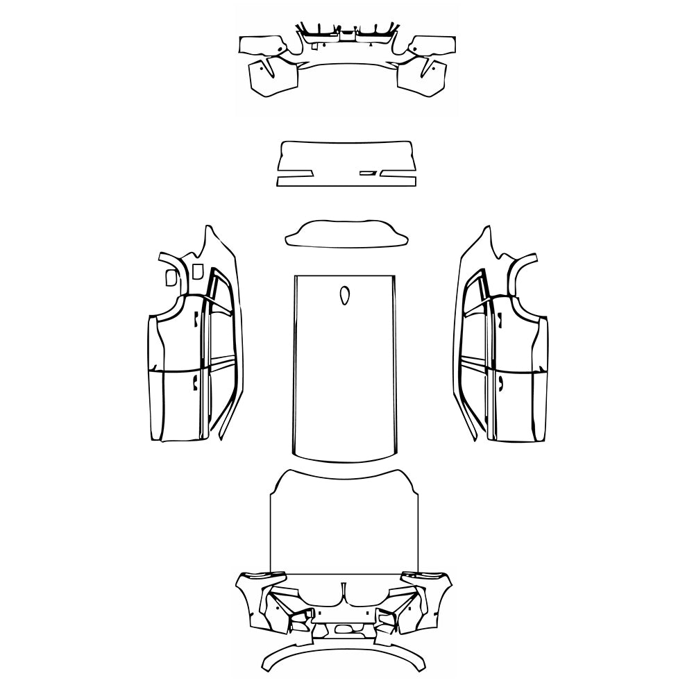 Pre-Cut PPF BMW XM 2025 - PPF-Kits