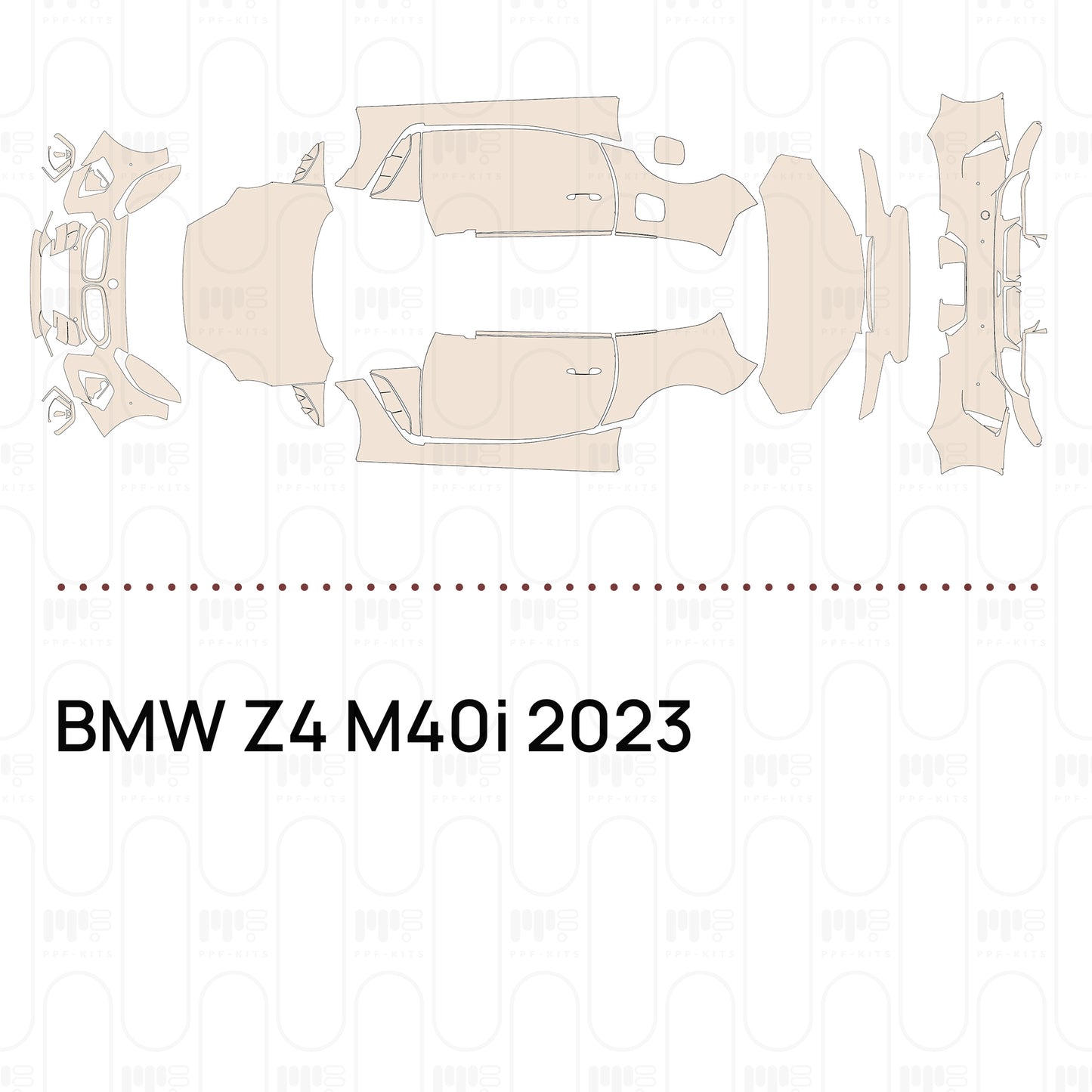 PPF prédécoupé BMW Z4 M40i 2023