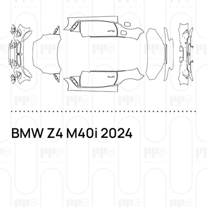 PPF prédécoupé BMW Z4 M40i 2024