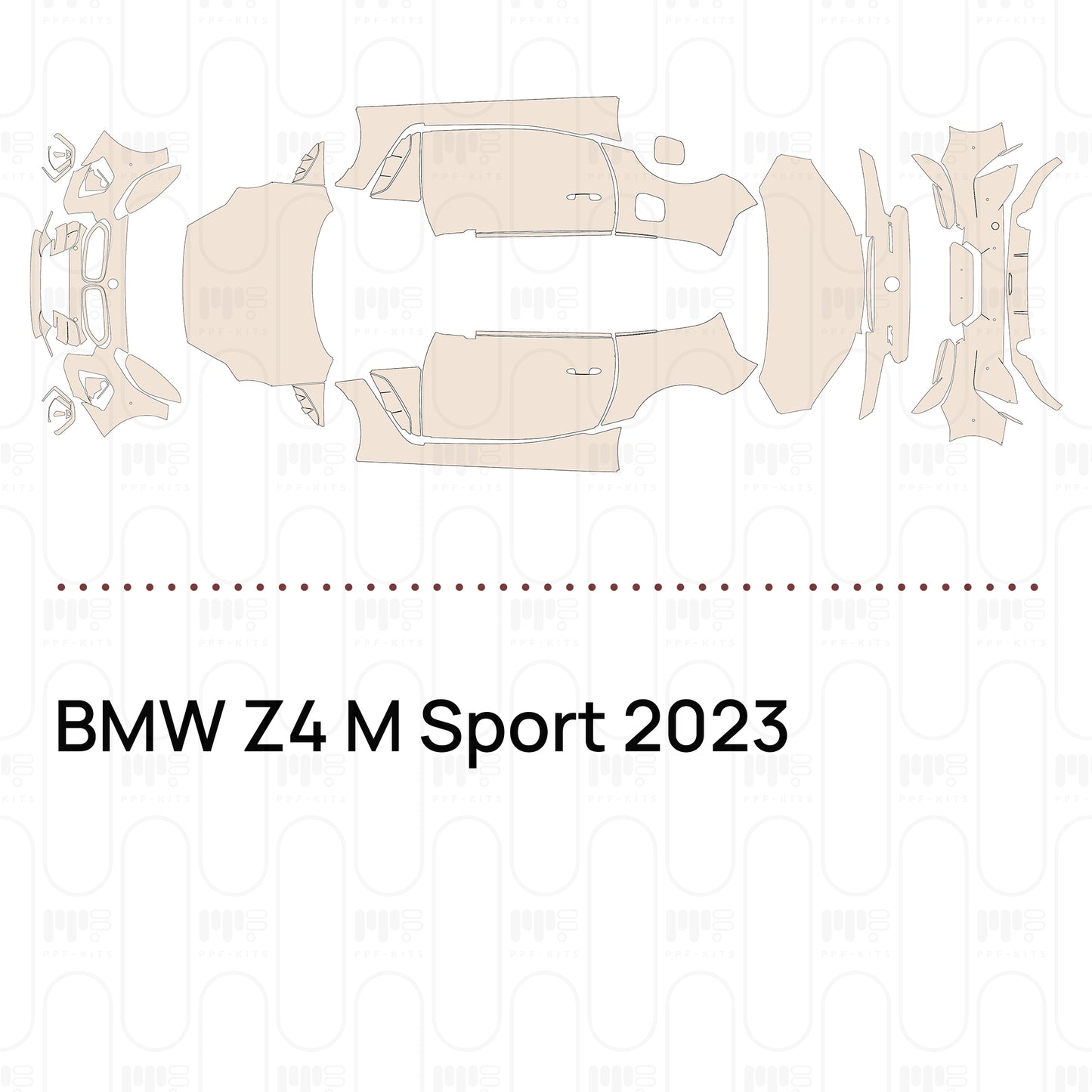 PPF prédécoupé BMW Z4 M Sport 2023