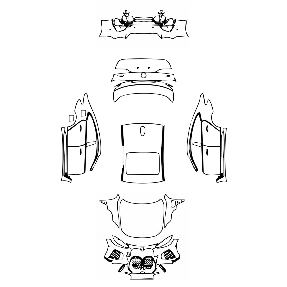 Pre-Cut PPF BMW i4 M50 (CN) 2025 - PPF-Kits