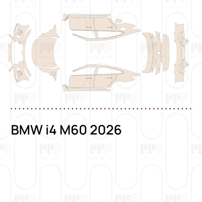 PPF prédécoupé BMW i4 M60 2026