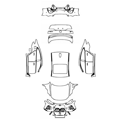 Pre-Cut PPF BMW i4 M Sport 2023 - PPF-Kits