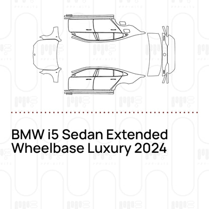 PPF prédécoupé BMW i5 Sedan Extended Wheelbase Luxury 2024