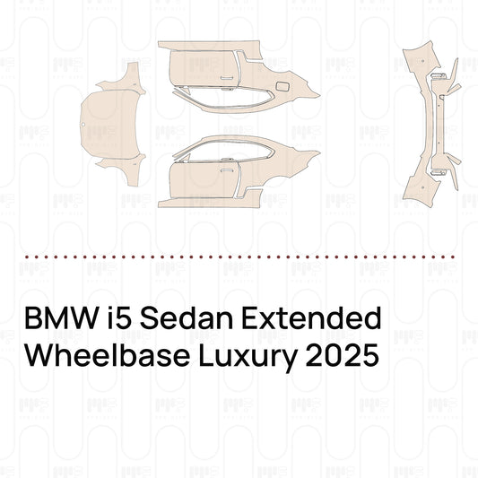 PPF prédécoupé BMW i5 Sedan Extended Wheelbase Luxury 2025