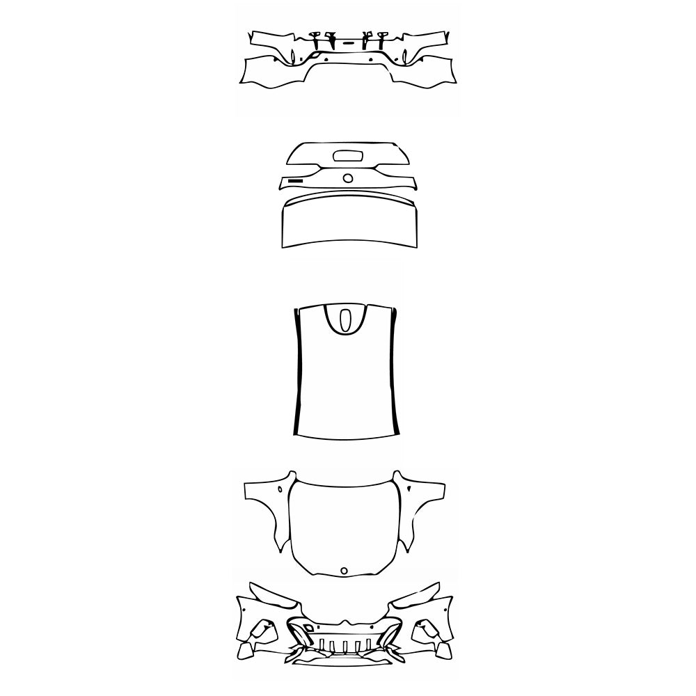 Pre-Cut PPF BMW i5 Standard Wheelbase M60i 2025 - PPF-Kits