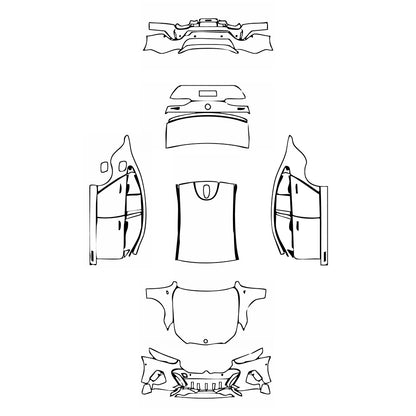 Pre-Cut PPF BMW i5 Standard Wheelbase M Sport 2025 - PPF-Kits