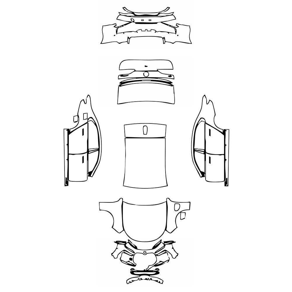 Pre-Cut PPF BMW i7 Luxury 2025 - PPF-Kits