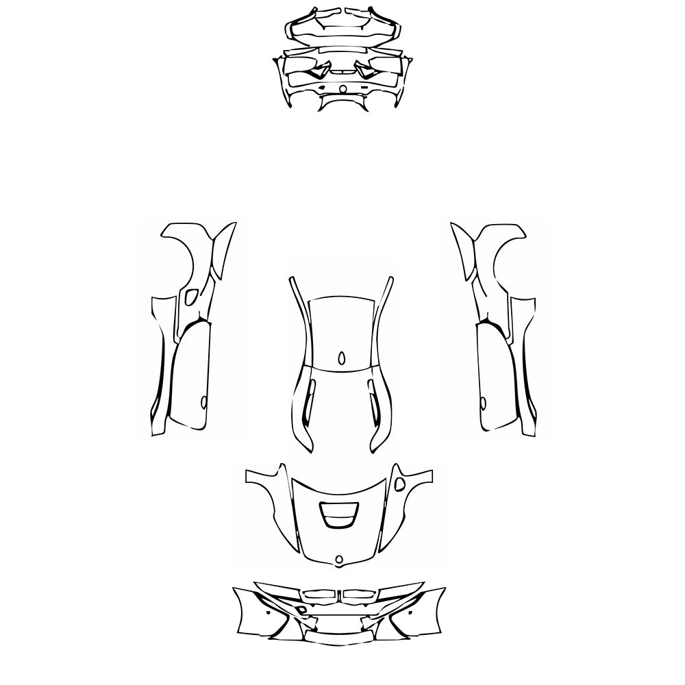 Pre-Cut PPF BMW i8 Coupe 2017 - PPF-Kits