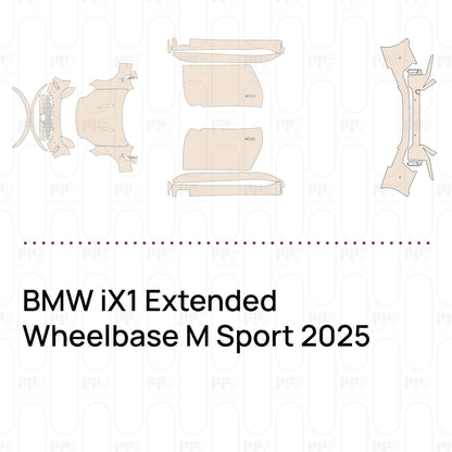 PPF prédécoupé BMW iX1 Extended Wheelbase M Sport 2025