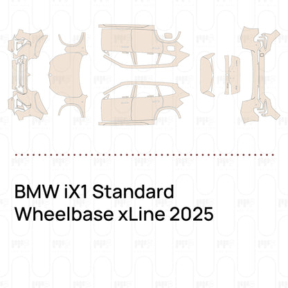 PPF prédécoupé BMW iX1 Standard Wheelbase xLine 2025