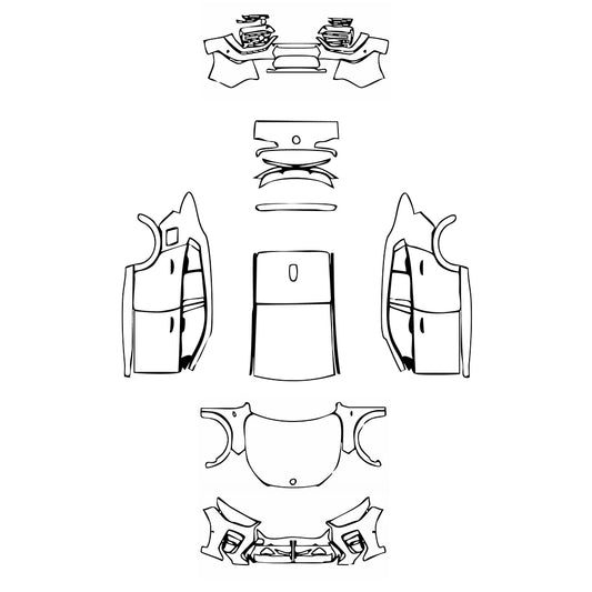 Pre-Cut PPF BMW iX2 M Sport 2024 - PPF-Kits
