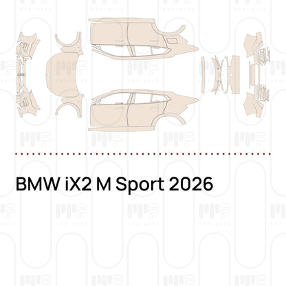 PPF prédécoupé BMW iX2 M Sport 2026