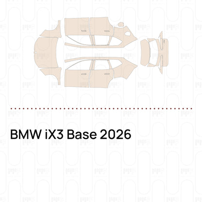 PPF prédécoupé BMW iX3 Base 2026
