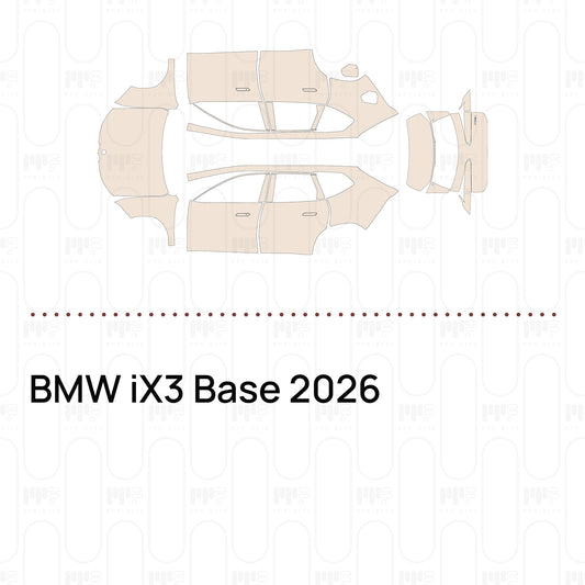 PPF prédécoupé BMW iX3 Base 2026