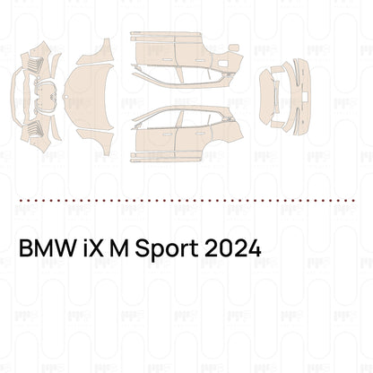 PPF prédécoupé BMW iX M Sport 2024