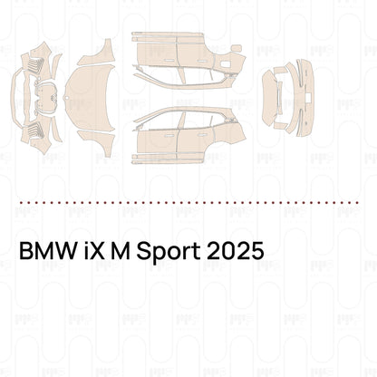 PPF prédécoupé BMW iX M Sport 2025