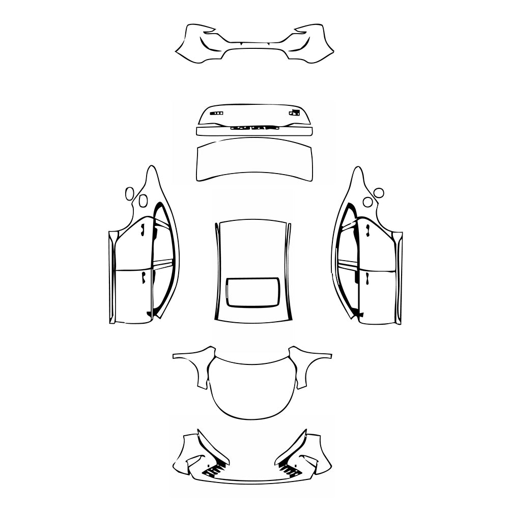 Pre-Cut PPF BYD Chazor 2023 - PPF-Kits