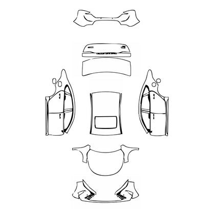 Pre-Cut PPF BYD Chazor 2025 - PPF-Kits