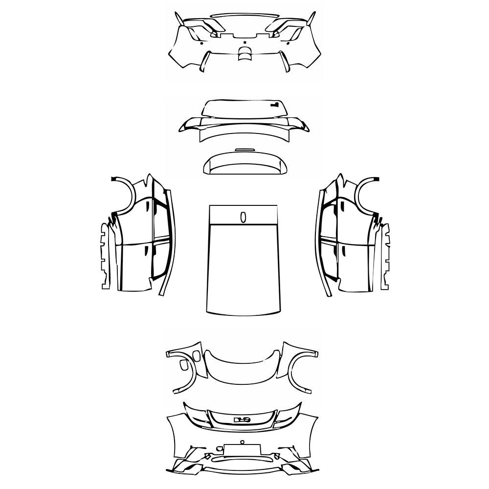 Pre-Cut PPF BYD Dolphin (CN) Flagship 2025 - PPF-Kits