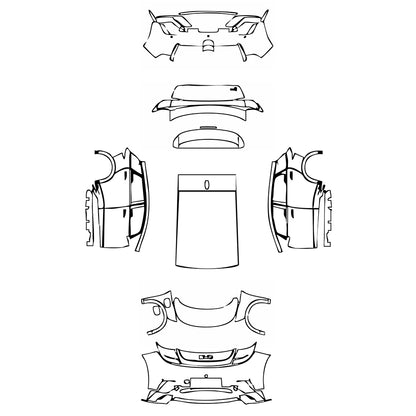 Pre-Cut PPF BYD Dolphin (CN) Flagship 2025 - PPF-Kits