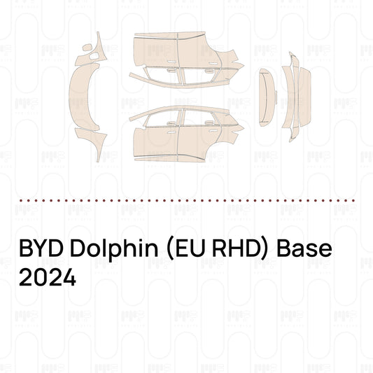 PPF prédécoupé BYD Dolphin (EU RHD) Base 2024