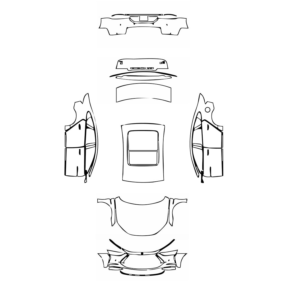 Pre-Cut PPF BYD Han DM-i 2021 - PPF-Kits