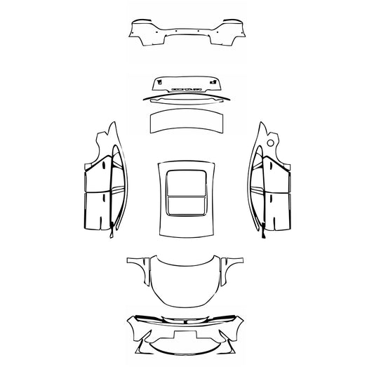 Pre-Cut PPF BYD Han EV 2021 - PPF-Kits