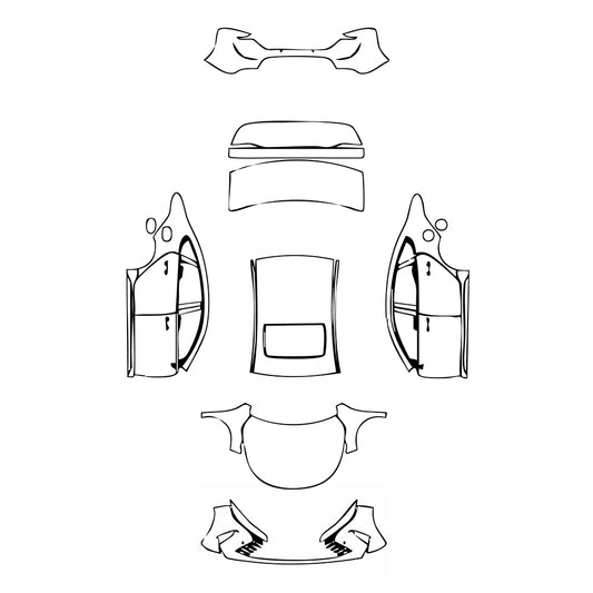 Pre-Cut PPF BYD King (BR) 2022 - PPF-Kits