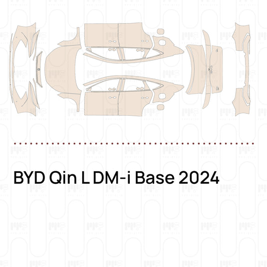 PPF prédécoupé BYD Qin L DM-i Base 2024
