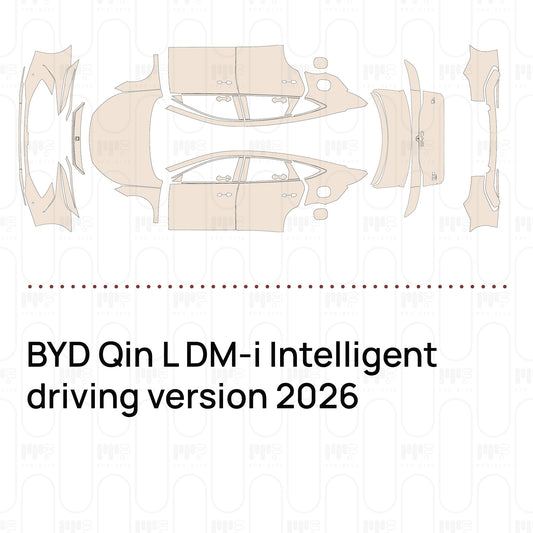 PPF prédécoupé BYD Qin L DM-i Intelligent driving version 2026