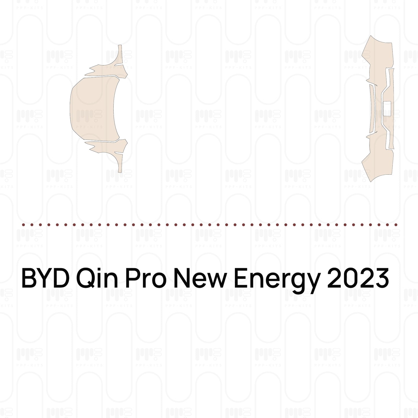 PPF prédécoupé BYD Qin Pro New Energy 2023