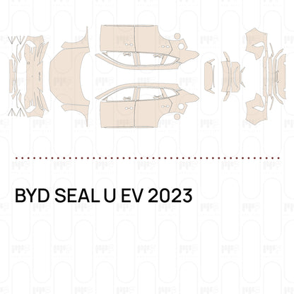 PPF prédécoupé BYD SEAL U EV 2023