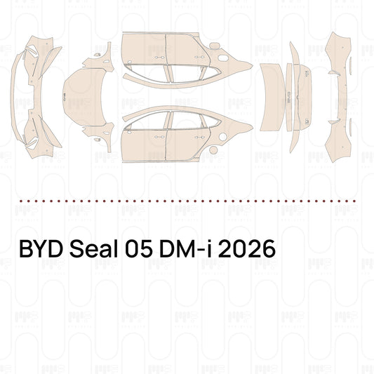 PPF prédécoupé BYD Seal 05 DM-i 2026