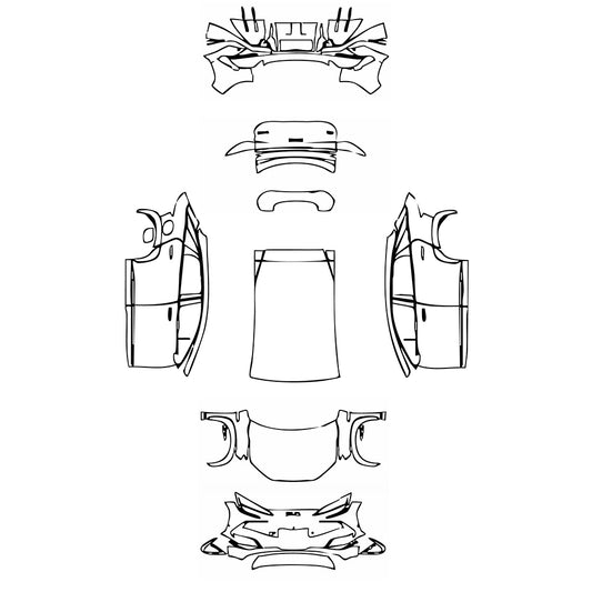 Pre-Cut PPF BYD Sealion 7 EV 2024 - PPF-Kits