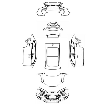 Pre-Cut PPF BYD Song Plus DM-i 2023 - PPF-Kits